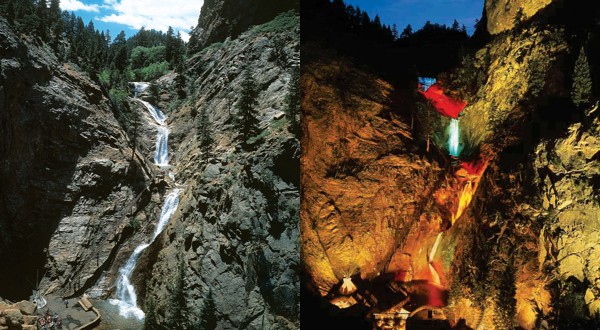 Seven Falls in Colorado Springs