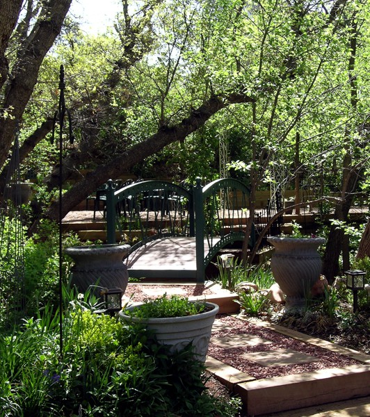 Gardens in Blue Skies Inn, Manitou Springs Colorado